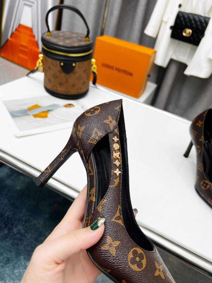 Louis Vuitton Signature Pumps Size 35-41 5-Color