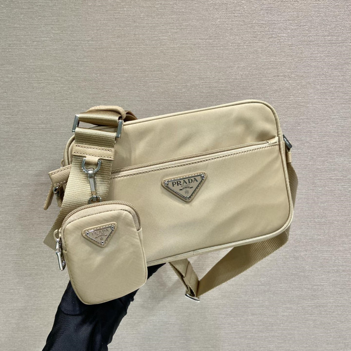 Prada 1BC167 Re-Nylon Shoulder Bags Size 23*15*7cm 3-Color