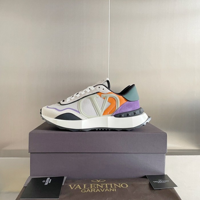 Valentino Netrunner Fabric Sneaker Size 36-45 4-Color