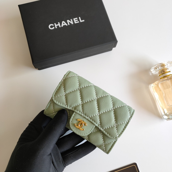 Chanel Card Holder Size 11*7.5*2cm 10-Color