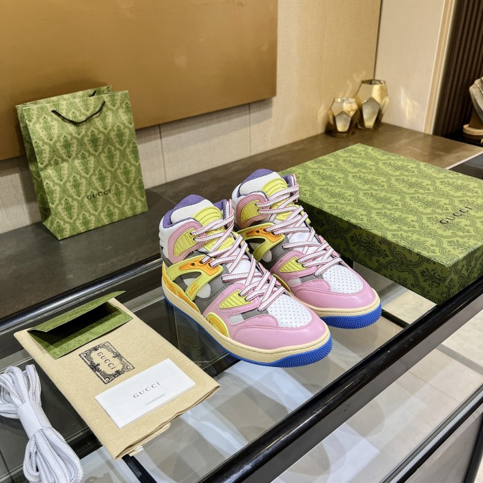 Gucci Basket Sneaker Size 36-45 6-Color