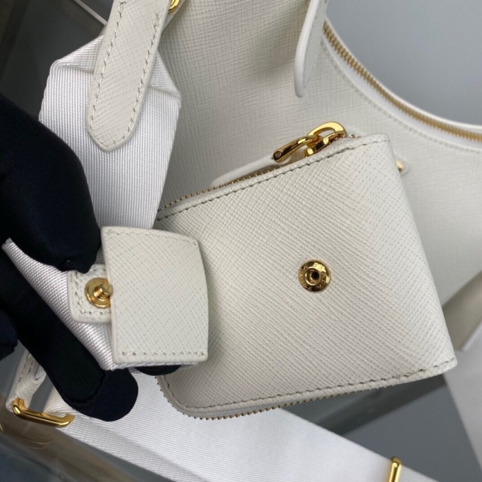 Prada 1BH204 Redition 2005 Women Bags Leather 22*18*6cm