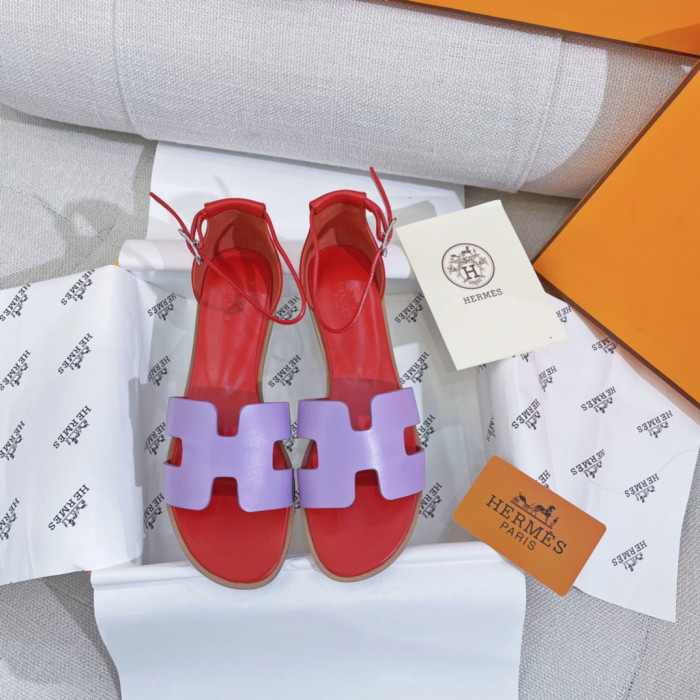 Hermes Santorini Sandals Size 35-41 7-Color