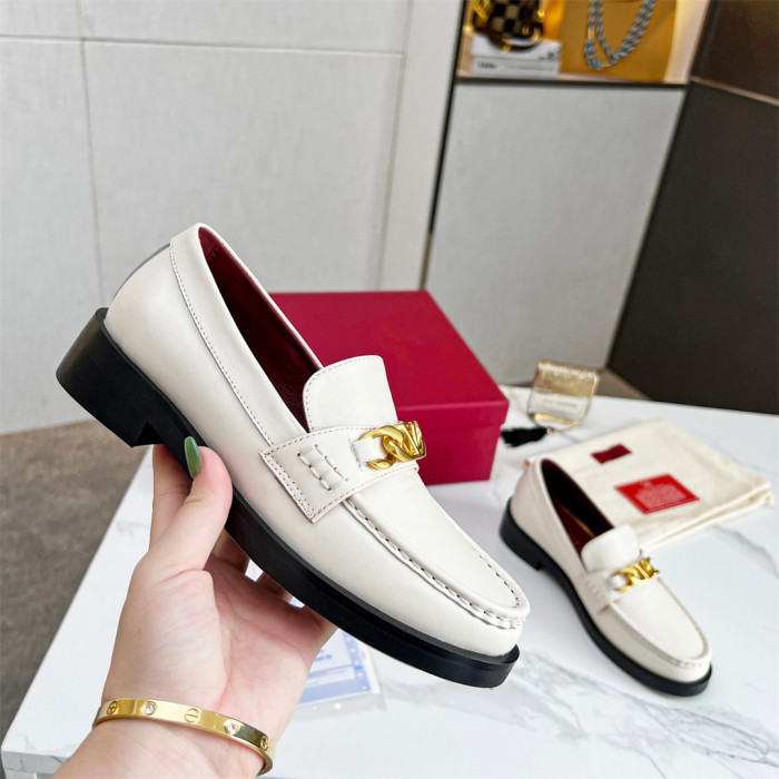 Valentino Volgo Chain Loafer Size 36-45 4-Color