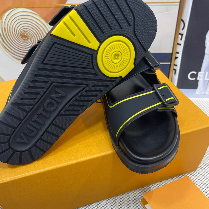 Louis Vuitton LV Trainer Mule Slippers Size 39-45 8-Color