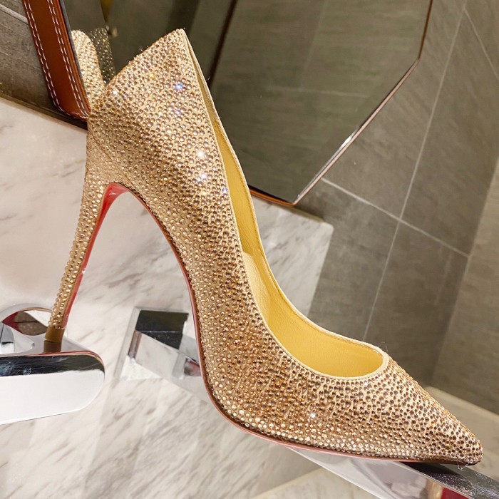 Christian Louboutin Kate Strass Pumps Size 35-41 12-Color