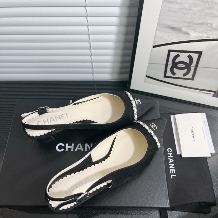 Chanel Slingbacks Pumps Size 35-41 4-Color