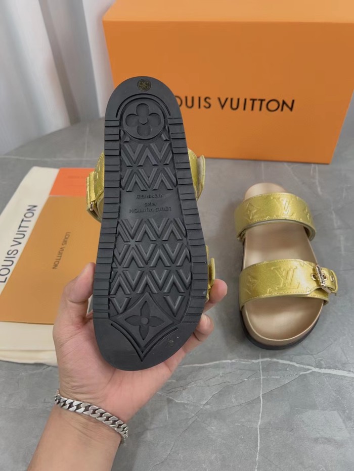 Louis Vuitton Slippers Size 36-45 5-Color