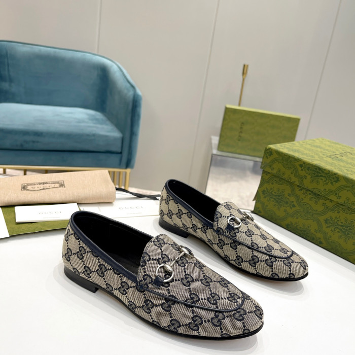 Gucci Jordaan GG Flora Loafers Size 35-41 5-Color