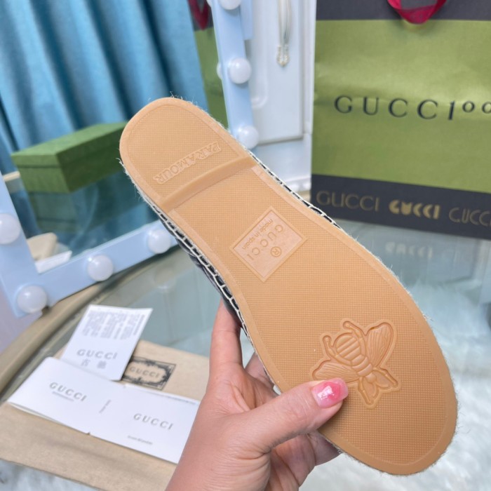 Gucci Espadrille with Double G Size 35-41 2-Color