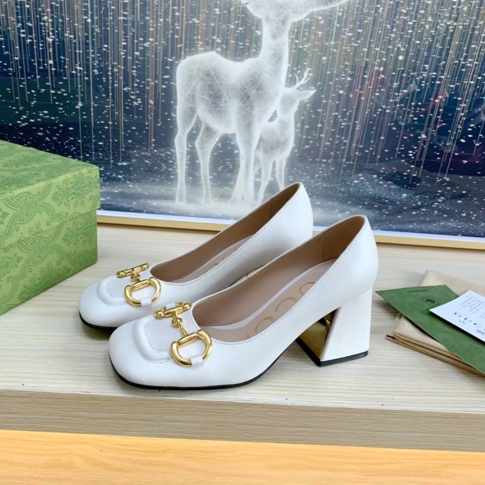 Gucci With Horsebit Pumps Size 35-41 4-Color