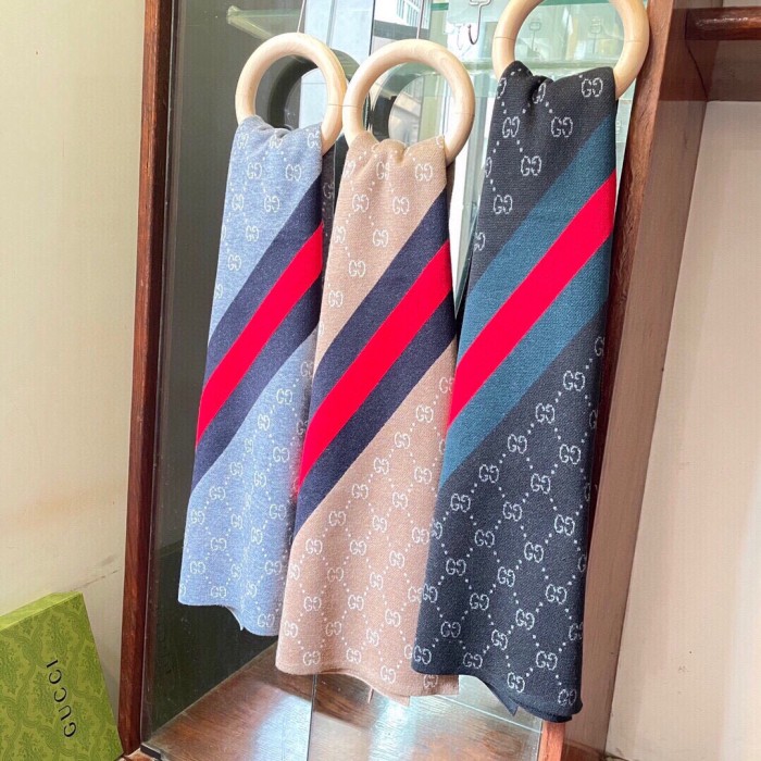 Gucci Scarf Size 32*190cm 3-Color