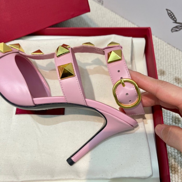 Valentino Roman Stud Calfskin Pumps Size 35-41 12-Color