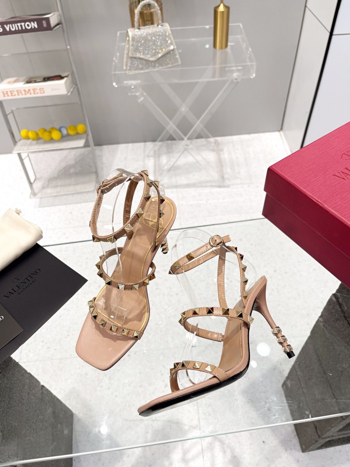 Valentino Rockstud Goatskin Pumps Size 35-41 3-Color