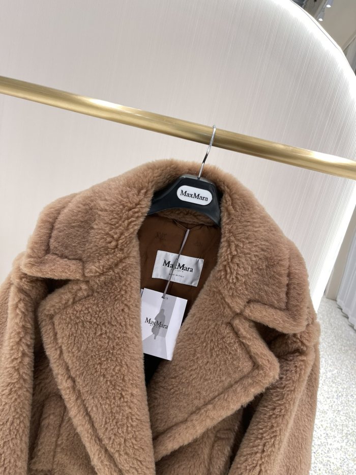 Max Mara Teddy Cristin Short Coat Size 36-40