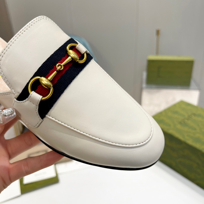 Gucci Princetown GG Slippers Size 35-41 6-Color