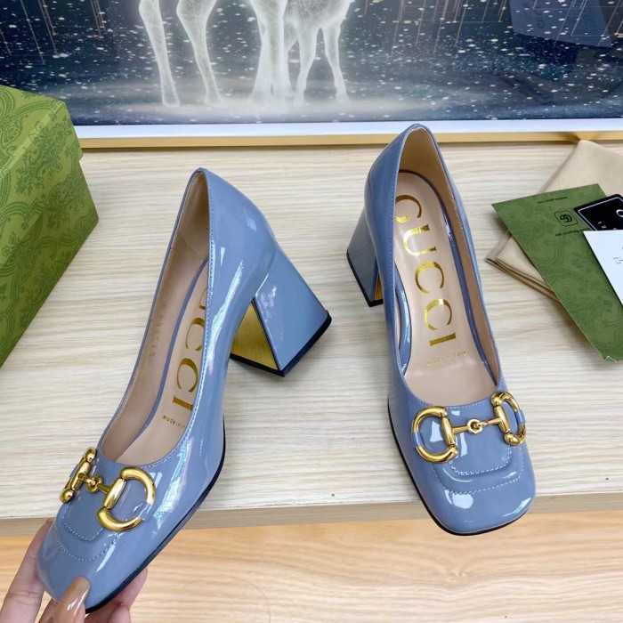 Gucci With Horsebit Pumps Size 35-41 7-Color
