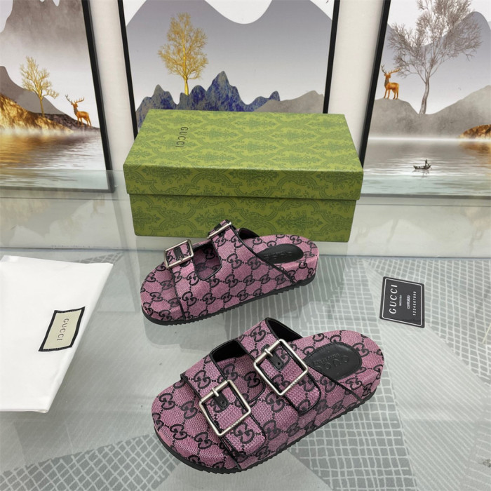 Gucci Sandal Slippers with Straps Size 39-46 5-Color