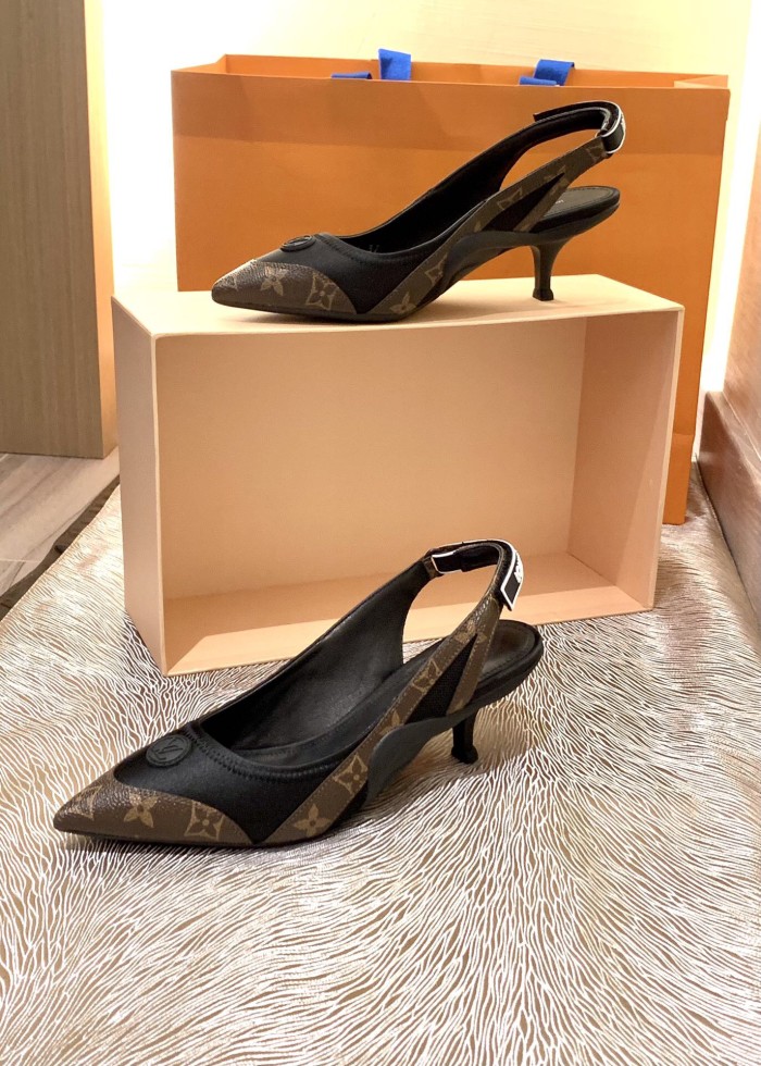 Louis Vuitton Archlight Slingback Pumps Size 35-41 4-Color