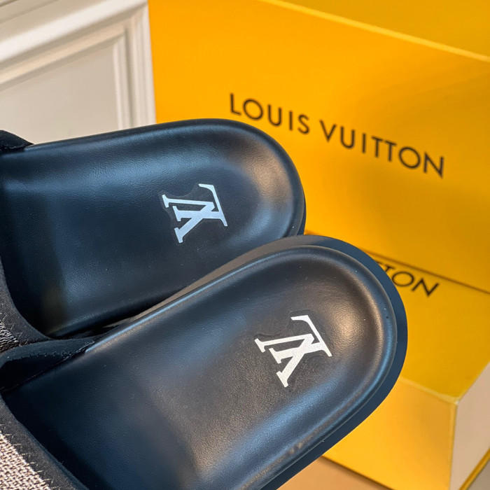 Louis Vuitton Miami Slippers Size 39-46 7-Color