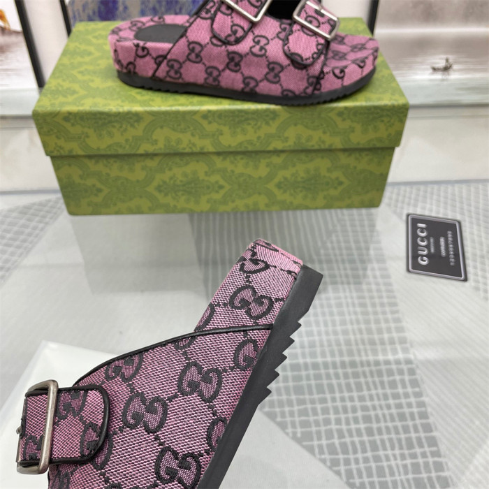Gucci Sandal Slippers with Straps Size 39-46 5-Color