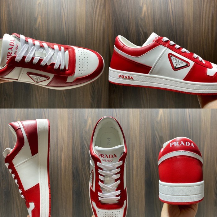 Prada Downtown Leather Sneaker Size 36-45 10-Color
