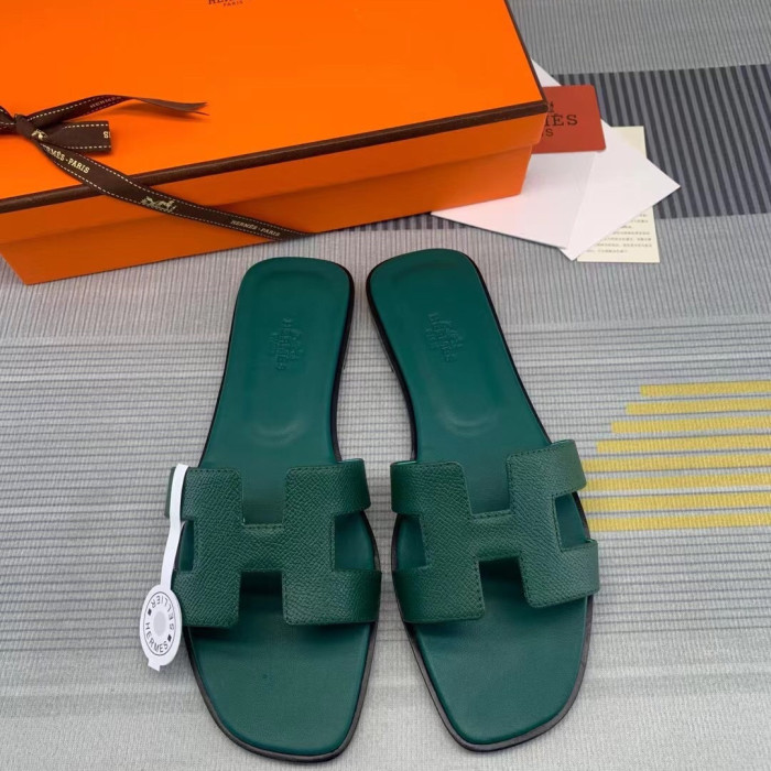 Hermes Oran Slippers Size 35-41 14-Color