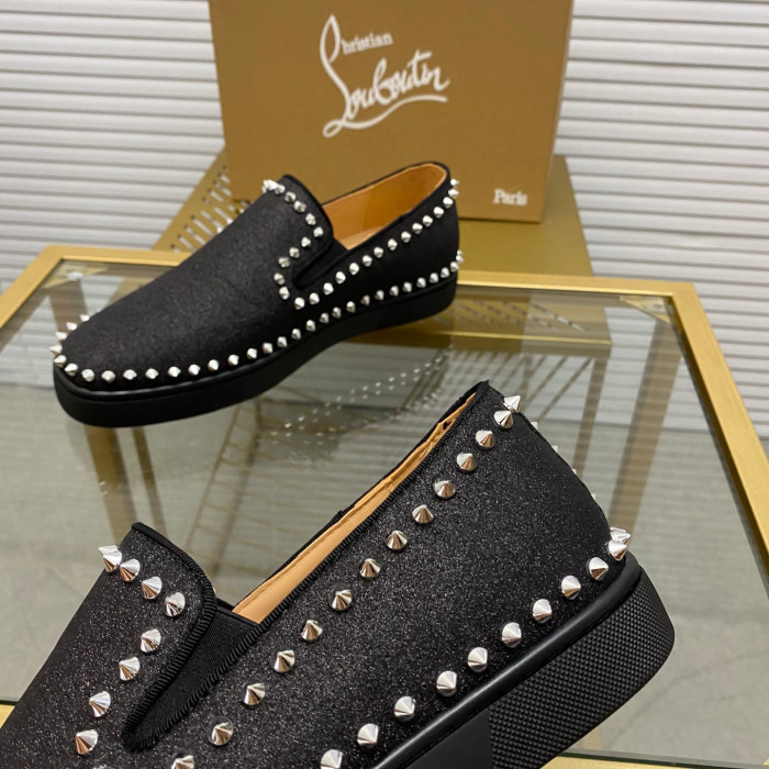Christian Louboutin Pik Boat Sneaker Size 36-46 4-Color