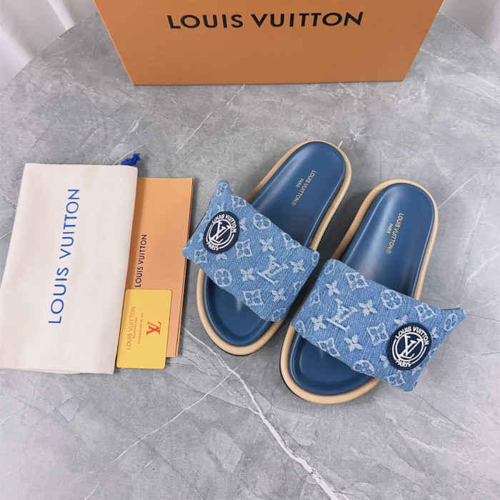 Louis Vuitton Slippers Size 36-46 2-Color