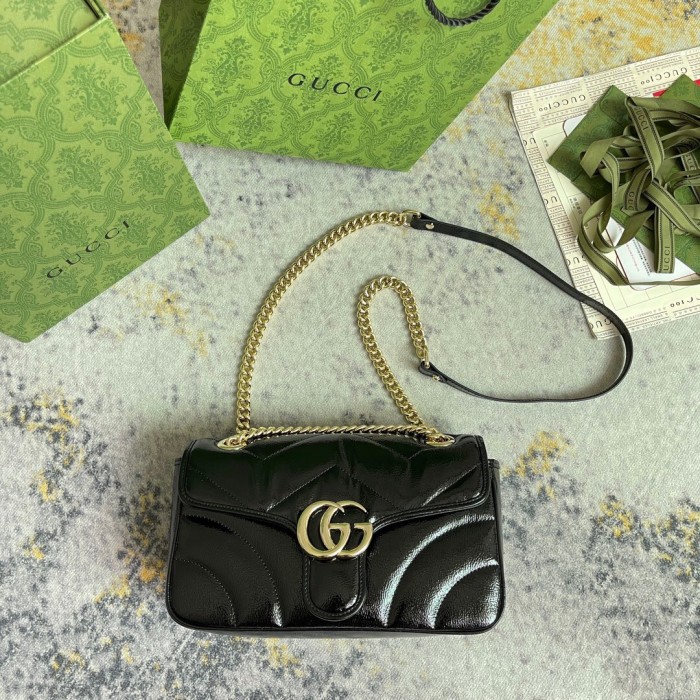 Gucci Kleine GG Marmont Shoulder Bags Size 26*15*7cm