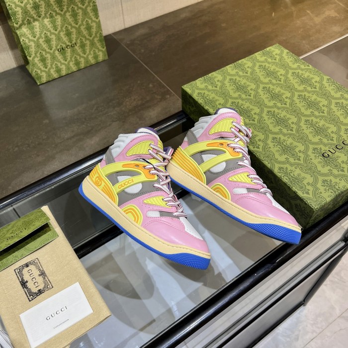 Gucci Basket Sneaker Size 36-45 6-Color