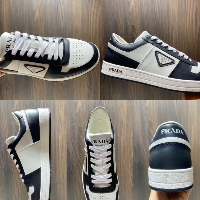 Prada Downtown Leather Sneaker Size 36-45 10-Color
