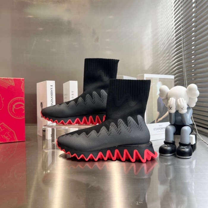 Christian Louboutin Sharky Sock Sneaker Size 36-46 3-Color