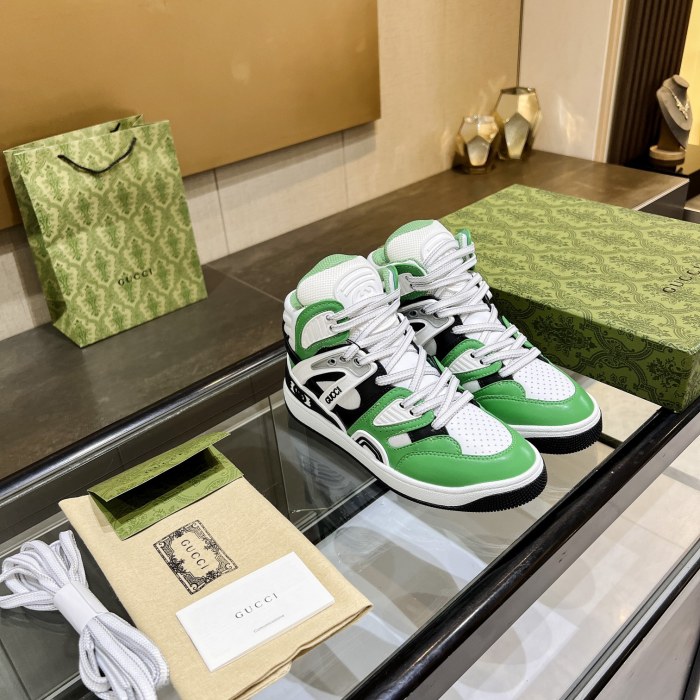 Gucci Basket Sneaker Size 36-45 6-Color