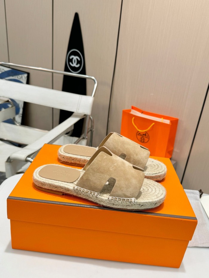 Hermes Women Slippers Size 36-42