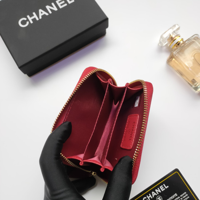 Chanel Card Holder Size 10*9cm 6-Color