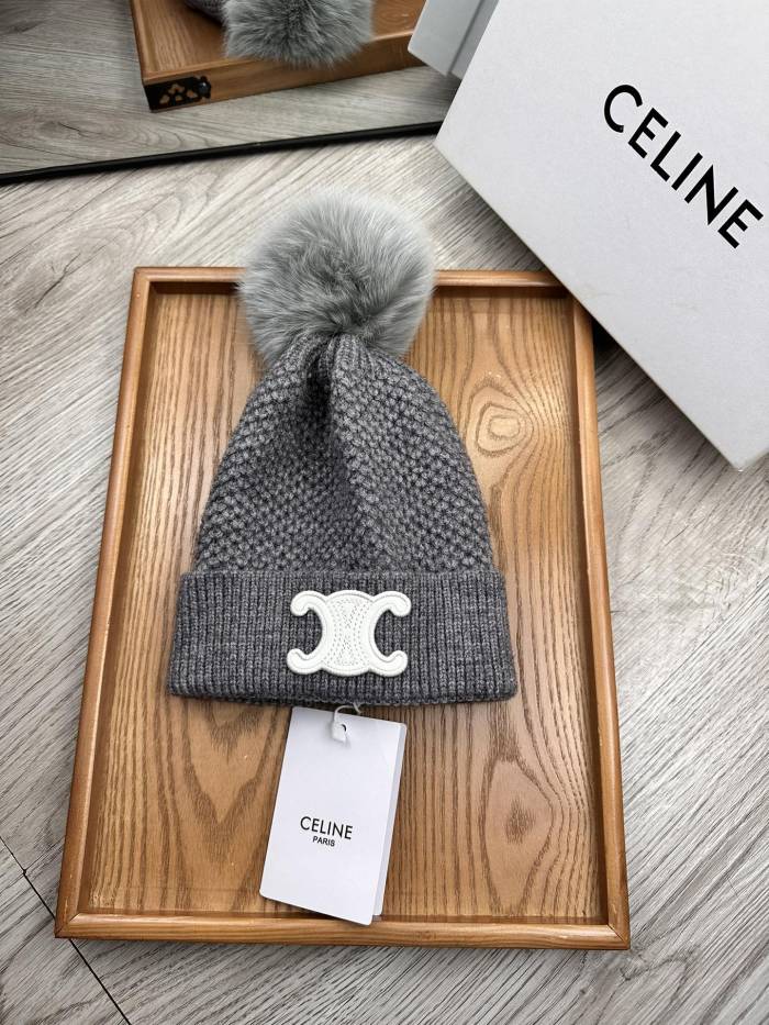 Celine Knitted Hat 3-Color