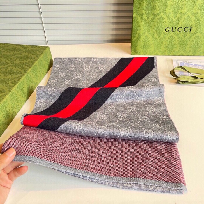 Gucci Scarf Size 32*190cm 3-Color