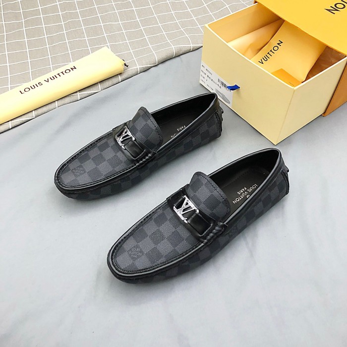 Louis Vuitton Hockenheim Moccasin Loafers Size 39-45 2-Color