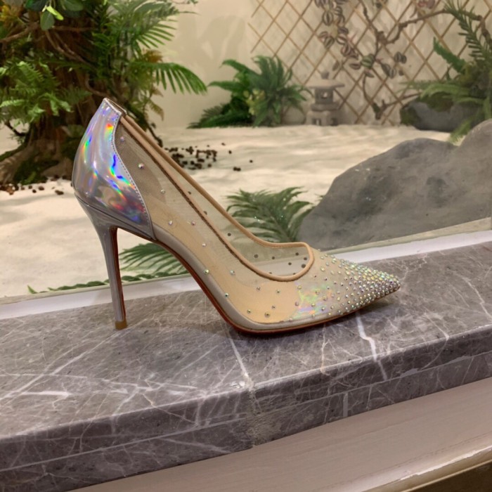 Christian Louboutin Follies Strasss Pumps Size 35-41 5-Color