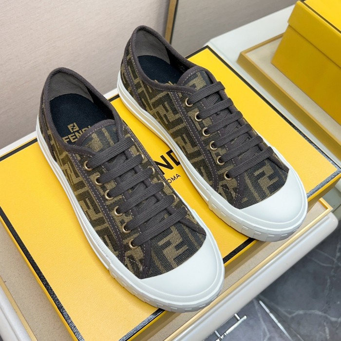Fendi Domino Low Top Sneaker Size 35-46 4-Color