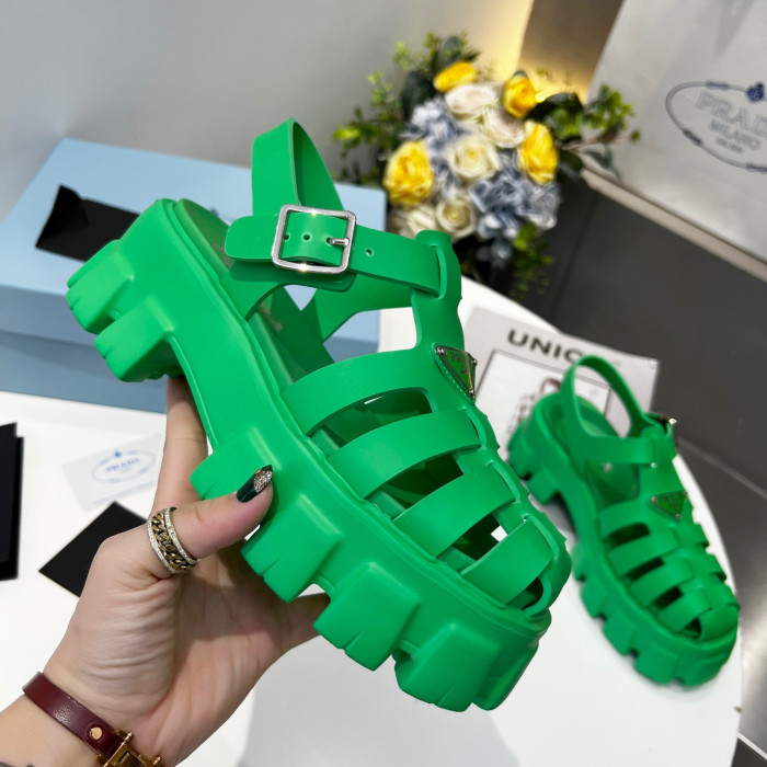 Prada Foam Rubber Sandals Size 35-41 7-Color