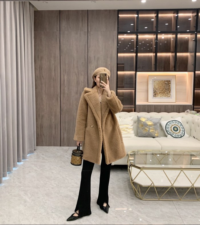 Max Mara Teddy Coat Size XS-M