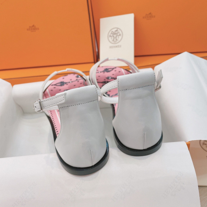 Hermes Santorini Sandals Size 35-41 7-Color