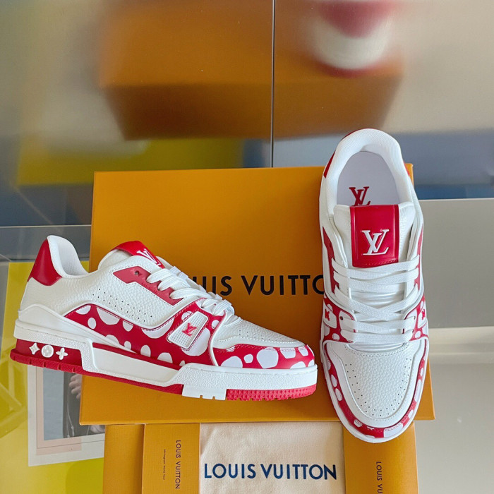 Louis Vuitton x YK LV Trainer Sneaker for Men Size 39-45 3-Color