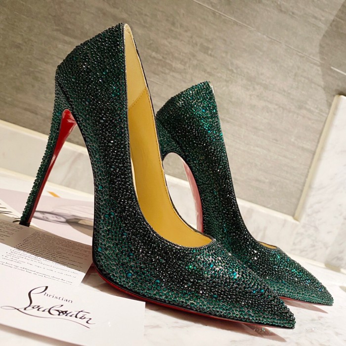 Christian Louboutin Kate Strass Pumps Size 35-41 12-Color
