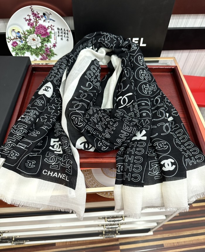 Chanel Scarf Size 100*200cm 2-Color