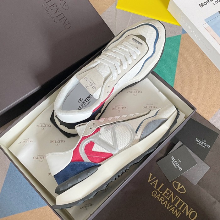Valentino Netrunner Fabric Sneaker Size 36-45 4-Color