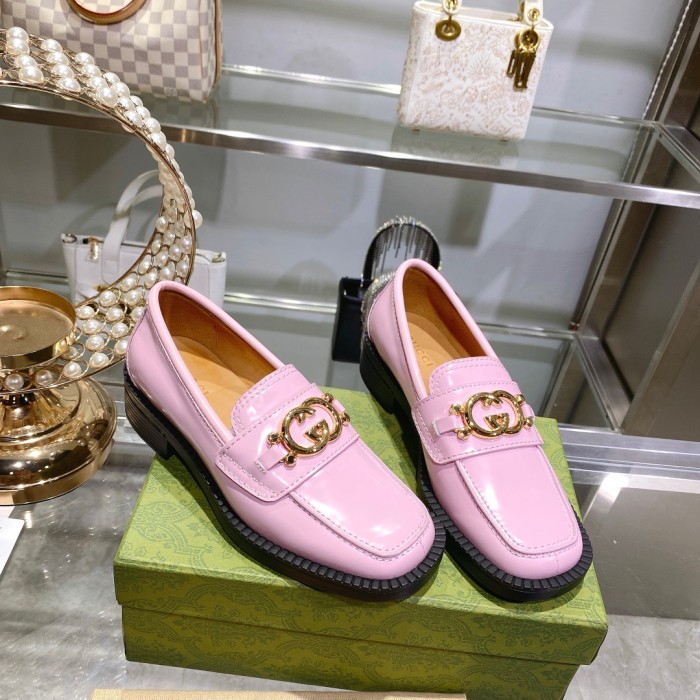 Gucci Loafers with Interlocking G Size 35-41 3-Color