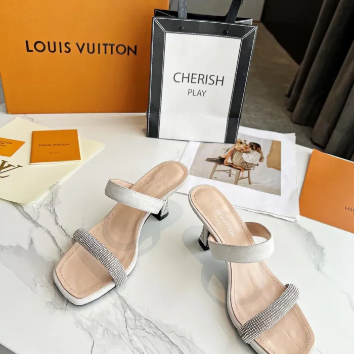 Louis Vuitton Sparkle Pumps Size 36-41 Height 5.5cm 2-Color